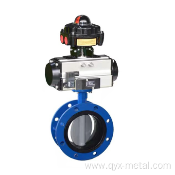 Precision Machining Titanium Gear Operated Butterfly Valve